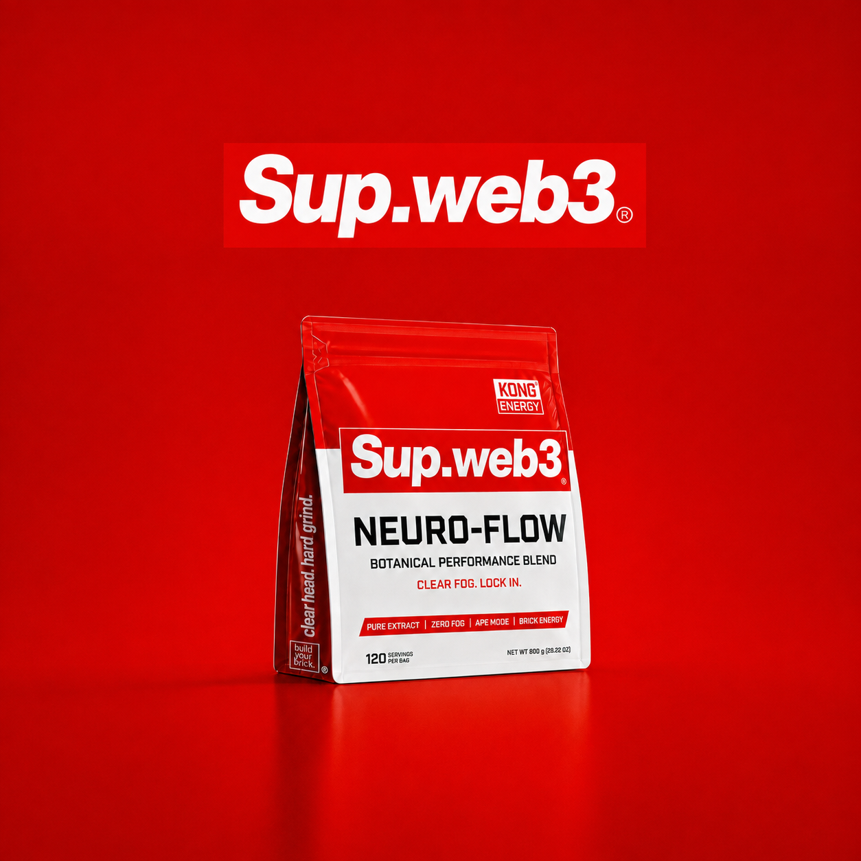 NEURO-FLOW 800g full-size resealable performance pouch
